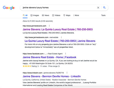 Better ranking in search engines