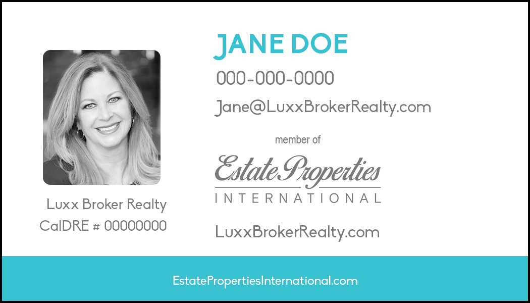 Business card idea with luxury logo