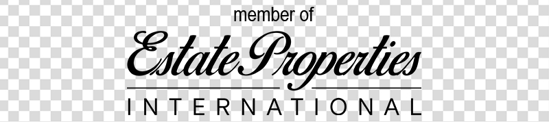 Estate Properties International logo with black text on transparent background